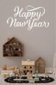 Happy New Year Temalı Vitrin Cam Sticker Dekorasyon 90 x 50 Model 3 Beyaz Happy New Year Temalı Vitrin Cam Sticker Dekorasyon 90 x 50 Model 3 Beyaz