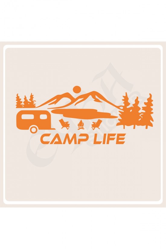 Camp Life Sticker 120X50 1 Adet Oto Sticker - Kamp Karavan Sticker Duvar Sticker Camp Life Sticker 120X50 1 Adet Oto Sticker - Kamp Karavan Sticker Duvar Sticker