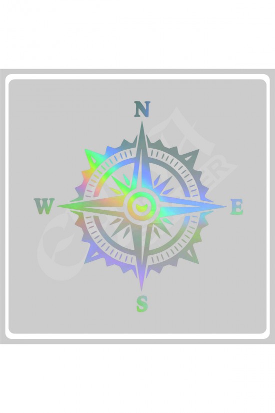 Pusula Sticker 60X60 cm 1 Adet Oto Sticker - Kamp Karavan Sticker Pusula Sticker 60X60 cm 1 Adet Oto Sticker - Kamp Karavan Sticker