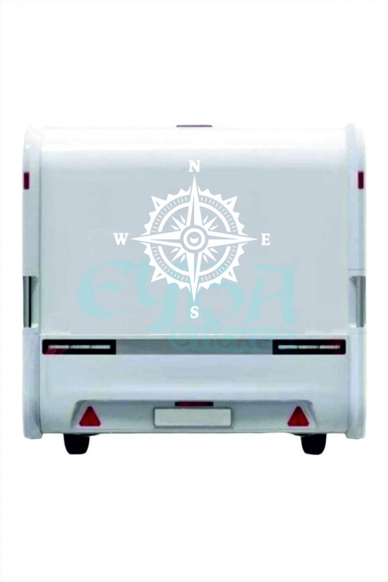 Pusula Sticker 60X60 cm 1 Adet Oto Sticker - Kamp Karavan Sticker Pusula Sticker 60X60 cm 1 Adet Oto Sticker - Kamp Karavan Sticker