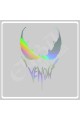 Venom  Araba, Motorsiklet, Kask, Laptop,cam Sticker 16x12 Cm VENOM YAZILI