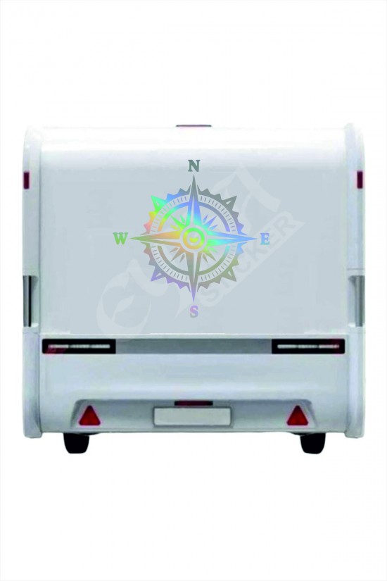 Pusula Sticker 60X60 cm 1 Adet Oto Sticker - Kamp Karavan Sticker Pusula Sticker 60X60 cm 1 Adet Oto Sticker - Kamp Karavan Sticker