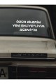 Yeni Ehliyetliyim Acemiyim Araç Sticker Çıkartması Beyaz -trafikte Hoşgörü Sağlıyor