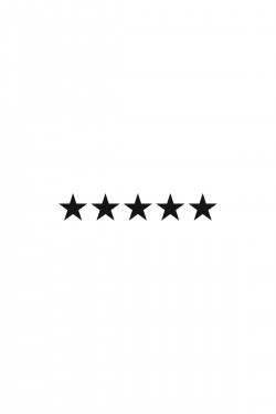 5 Yıldız Sticker 30 X 6 Cm