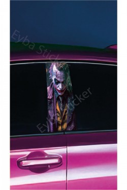 Araç Kapı Direk Kaplama Folyosu joker Desenli DRK1 (Sağ Sol Takım) (2 Adet) - 22x50 Cm