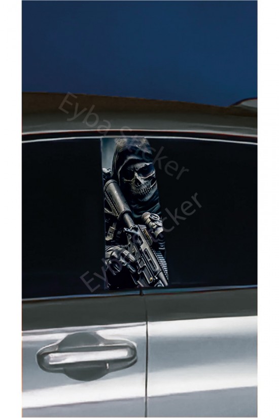 - Araç kapı direklerinize şık ve modern bir görünüm kazandırmak için tasarlanmış savaşçı kurukafa desenli kaplama folyosu.; - Sağ ve sol takım olarak sunulan bu folyo seti, aracınızın kapı direklerinin her iki tarafına kolayca uygulanabilir.; - Her bir fo