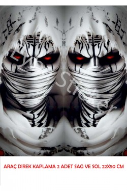 Araç Kapı Direk Kaplama Folyosu asasian Desenli DRK9 (Sağ Sol Takım) (2 Adet) - 22x50 Cm Araç Kapı Direk Kaplama Folyosu asasian Desenli DRK9 (Sağ Sol Takım) (2 Adet) - 22x50 Cm