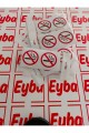 Sigara İçilmez sticker renkli baskı baskes 2 adet 7x7 cm