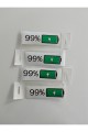 %99 sticker renkli baskı baskes 1 adet 14x4 cm