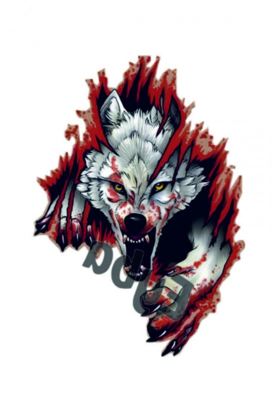 Türk Bayrağı BEYAZ SAĞ Kurt Bozkurt Boz Kurt Sticker 26x18 Cm Türk Bayrağı BEYAZ SAĞ Kurt Bozkurt Boz Kurt Sticker 26x18 Cm