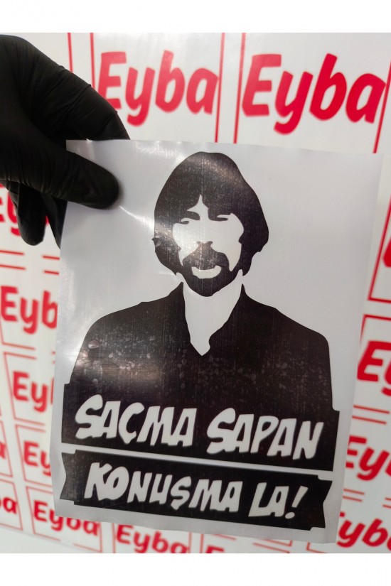 - Saçma sapan konuşma temalı bu sticker, evinizin,aracınızın veya ofisinizin duvarlarına eğlenceli bir dokunuş katıyor.; - Siyah ve beyaz renklerle tasarlanmış bu sticker, modern ve şık bir görünüm sunuyor.; - 20x15 cm boyutlarındaki bu ürün, kolayca uygu