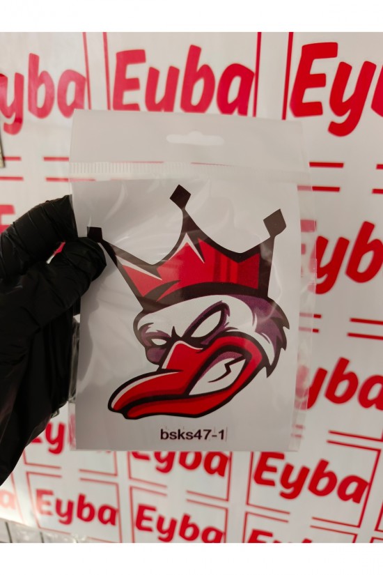 - Kral ördek tasarımıyla dikkat çeken bu sticker, bisikletinize, karavanınıza veya otomobilinize şık bir görünüm kazandırır.; - Çocuk odasında kullanıma uygun olan bu sticker, renkli ve eğlenceli bir atmosfer oluştururken aynı zamanda dekoratif bir dokunu