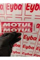 motul 16x2,5 cm baskes 2 adet renkli baskı sticker, bisiklet, karavan,otomobil,çocuk odası