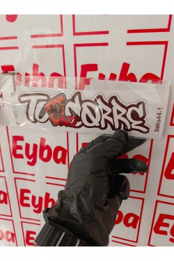 yasak sanat 19x6 cm mini boy renkli baskı sticker, bisiklet, karavan,otomobil,çocuk odası