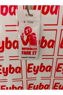 motorsikleti fark et 12x7 cm baskes 1 adet renkli baskı sticker, karavan,otomobil,motorsiklet