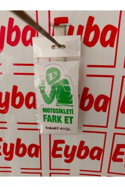motorsikleti fark et 12x7 cm baskes 1 adet renkli baskı sticker, karavan,otomobil,motorsiklet