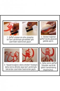 Araç Arka Cam Sticker Araba Arkası Paket Etiket Yazılımlı Dumanlı Tasarım