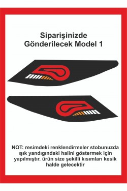 Hyundai Accent Blue UStop Farı Led Görünümlü Folyo Kaplama - Stop Kaplama Yeni Trend