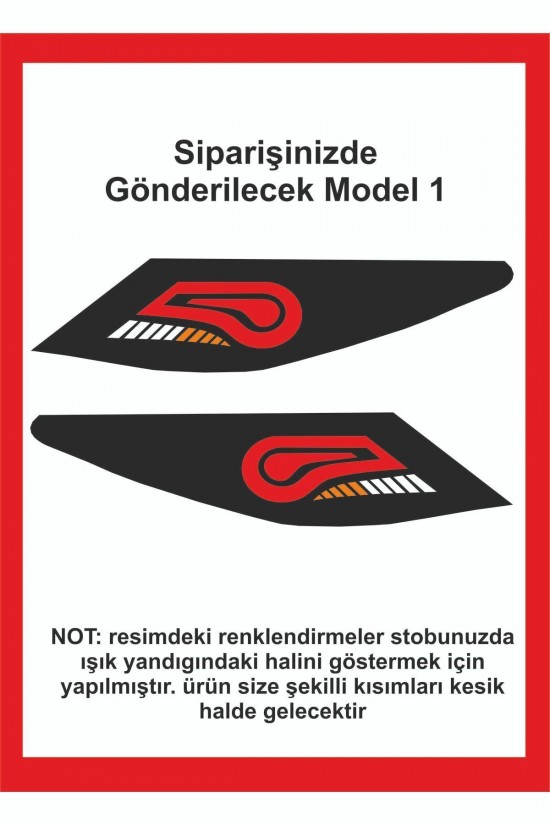 Hyundai Accent Blue UStop Farı Led Görünümlü Folyo Kaplama - Stop Kaplama Yeni Trend