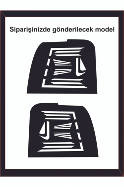 Fiat Tempra Stop Farı Led Görünümlü Folyo Kaplama - Stop Kaplama