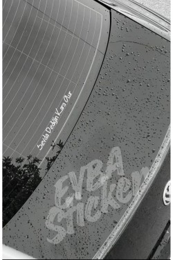 Sevda dediğin kara olur araç cam sticker eşref 2. model