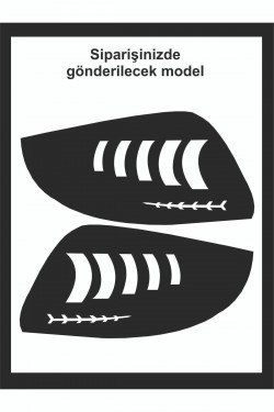 Fiat Linea Stop Farı Led Görünümlü Folyo Kaplama - Stop Kaplama Linea -model 1