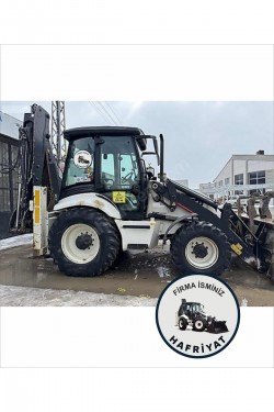 Firmanıza özel sağ sol 2 adet firma isimli tanıtım baskısı sticker kepçe.