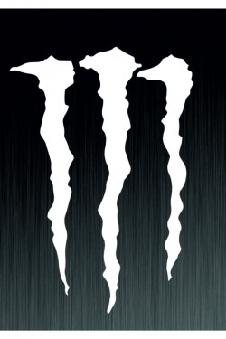 Monster Logo Folyo Sticker