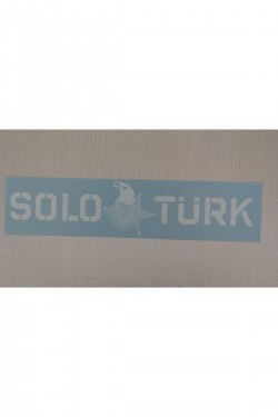 Solo Türk Yazılı Araç Yapıştırma - Solo Türk Sticker Beyaz Solo Türk Yazılı Araç Yapıştırma - Solo Türk Sticker Beyaz