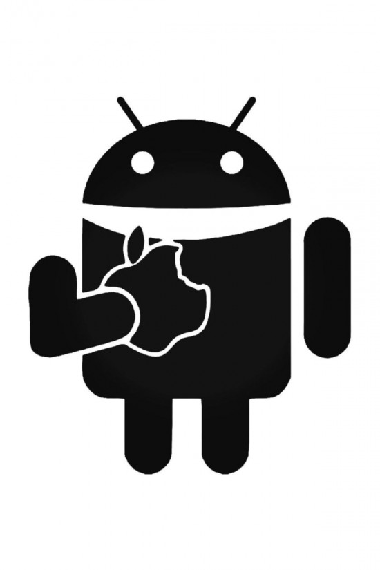 Droid Eats Apple Logo 2 Sticker Araba Oto Arma Duvar Çıkartma 20 Cm Droid Eats Apple Logo 2 Sticker Araba Oto Arma Duvar Çıkartma 20 Cm