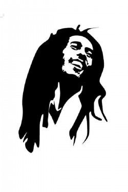 Bob Marley Müzik Sticker Bob Marley Müzik Sticker