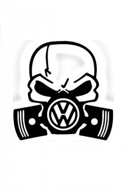 Wosvagen Kuru Kafa Sticker 15x15 Cm