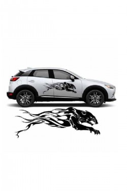 Eyba Oto Yan Çamurluk Sticker - Araç Kaplama Sport