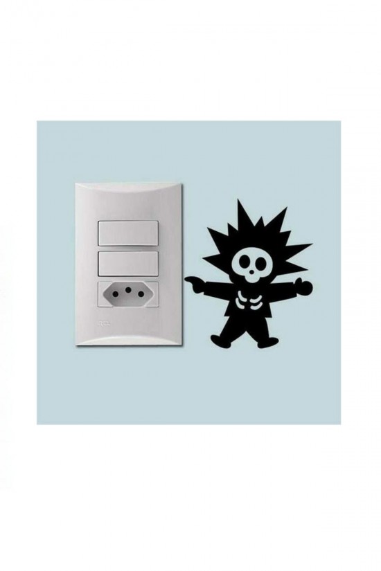 Eyba Iskelet Sticker- Dekorasyon Sticker Ev Mutfak Oda Oto Eyba Iskelet Sticker- Dekorasyon Sticker Ev Mutfak Oda Oto