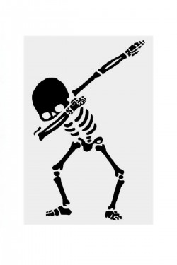 Eyba Iskelet Sticker- Dekorasyon Sticker Ev Mutfak Oda Oto