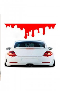 Stop Altı Kan Damlası Sticker Sport Lamba Stop Altı Kan Damlası Sticker Sport Lamba