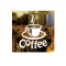 Coffee Sticker Kahve Kafe Çay Fincan Sticker Işyeri