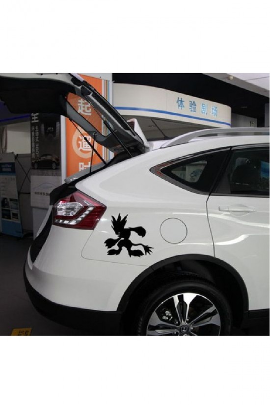 Araç Arma Maske Sticker - Araba- Sport - Kapı - Çıkartma- Oto
