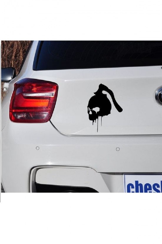 Araç Arma Maske Sticker - Araba- Sport - Kapı - Çıkartma- Oto