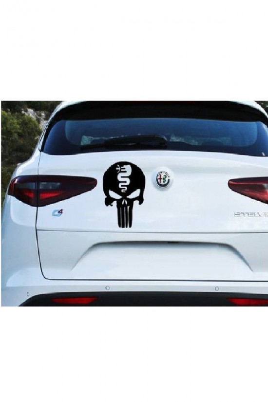 Araç Arma Maske Sticker - Araba- Sport - Kapı - Çıkartma- Oto