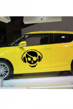 Araç Arma Maske Sticker - Araba- Sport - Kapı - Çıkartma- Oto