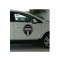 Araç Arma Maske Sticker - Araba- Sport - Kapı - Çıkartma- Oto