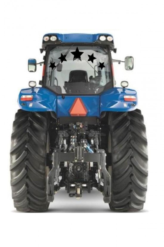 Traktör Arka Cam Yıldız Sticker 5 Adet Yapışkanlı Motor Tümosan Başak Case Massey Ferguson Traktör Arka Cam Yıldız Sticker 5 Adet Yapışkanlı Motor Tümosan Başak Case Massey Ferguson