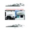 2 Adet Dağ Manzara Kamp Sticker Oto Sticker Araba Sticker Karavan Sticker 100x17 Cm