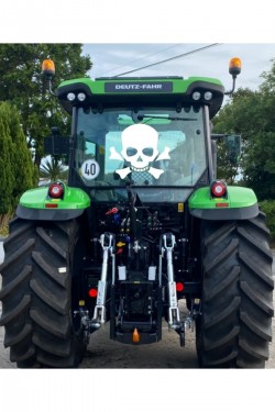 Traktör Sticker Yapışkanlı Motor Tümosan Başak Case Massey Ferguson Oto