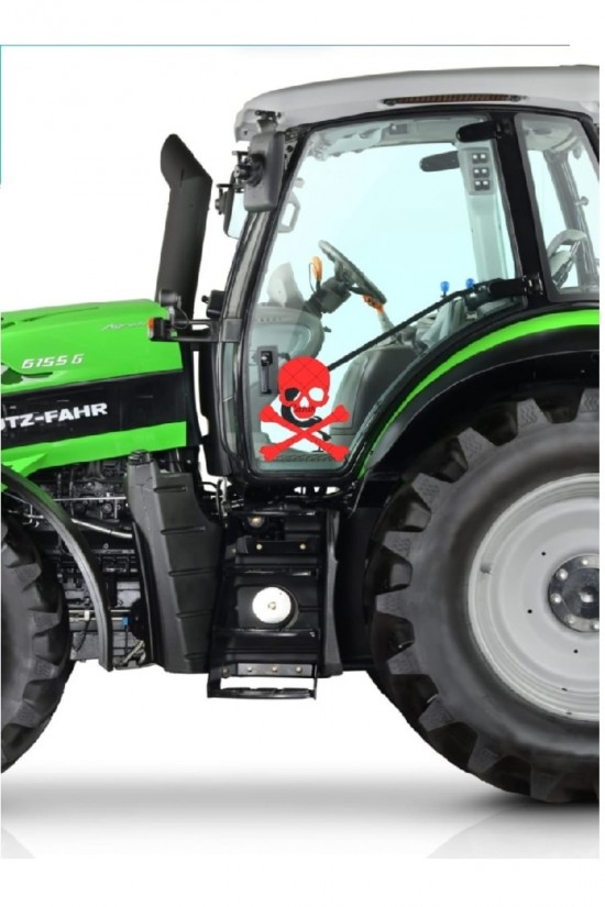 Traktör Sticker Yapışkanlı Motor Tümosan Başak Case Massey Ferguson Oto