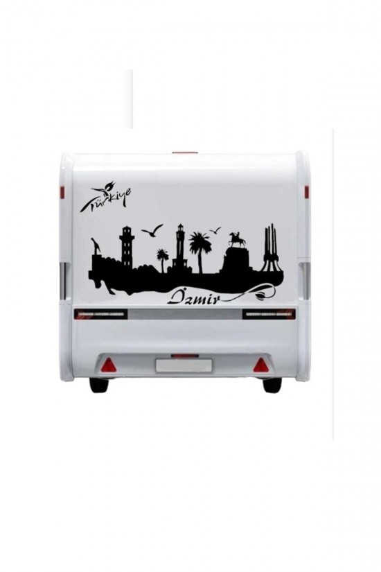 Karavan Kamp Sticker Izmir Araç Sticker Yapışkan 38 Kayseri