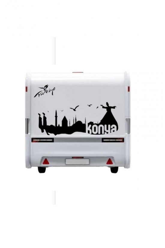 Karavan Kamp Sticker Konya Araç Sticker Yapışkan 38 Kayseri Karavan Kamp Sticker Konya Araç Sticker Yapışkan 38 Kayseri