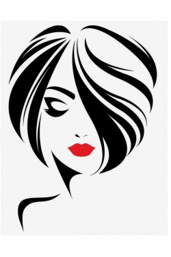 Kısa Saçlı Kırmizi Dudak Kuaför Güzel Kadın Büyük Isimli Şekil 3 Işyeri Cam Sticker Sticker Kısa Saçlı Kırmizi Dudak Kuaför Güzel Kadın Büyük Isimli Şekil 3 Işyeri Cam Sticker Sticker