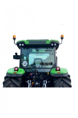 Traktör Çift Başlı Kartal Araç Dükkan Cam Sticker Yapışkan